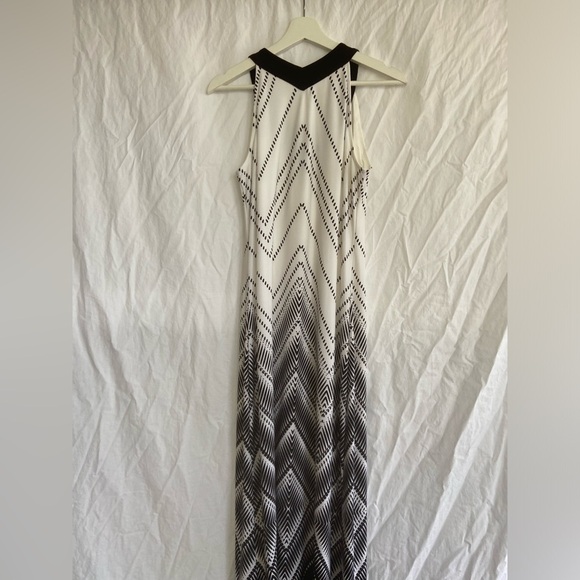 Chico’s Graphic Diamond Greta Maxi Dress Size 0 / XS - Picture 11 of 13